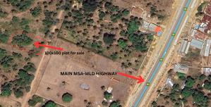 100x100 Plots for Sale in Gated Community Vipingo Main Road