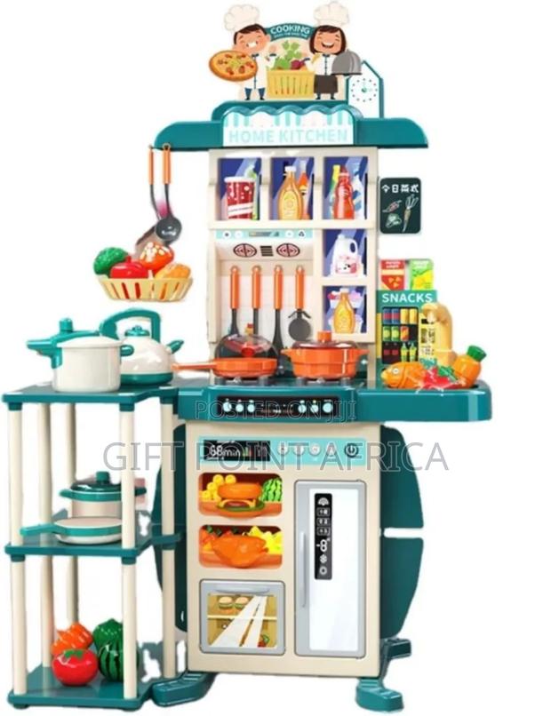 95cms 73pcs Kitchen Play Set With Light Sound And Running Water - main view