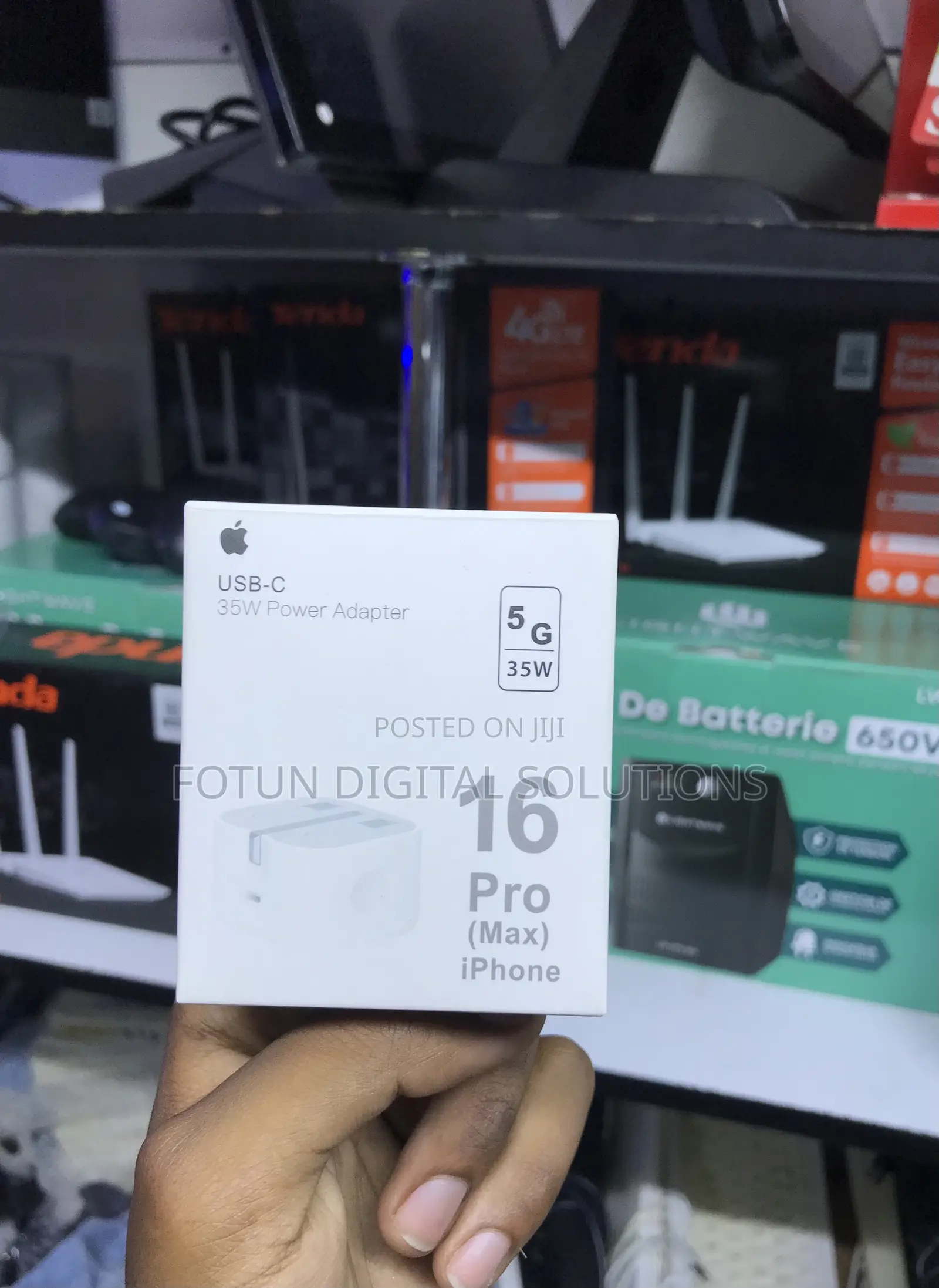 35w Gan Usb-C Charger for iPhone 16 Pro Max - Compact Fast
