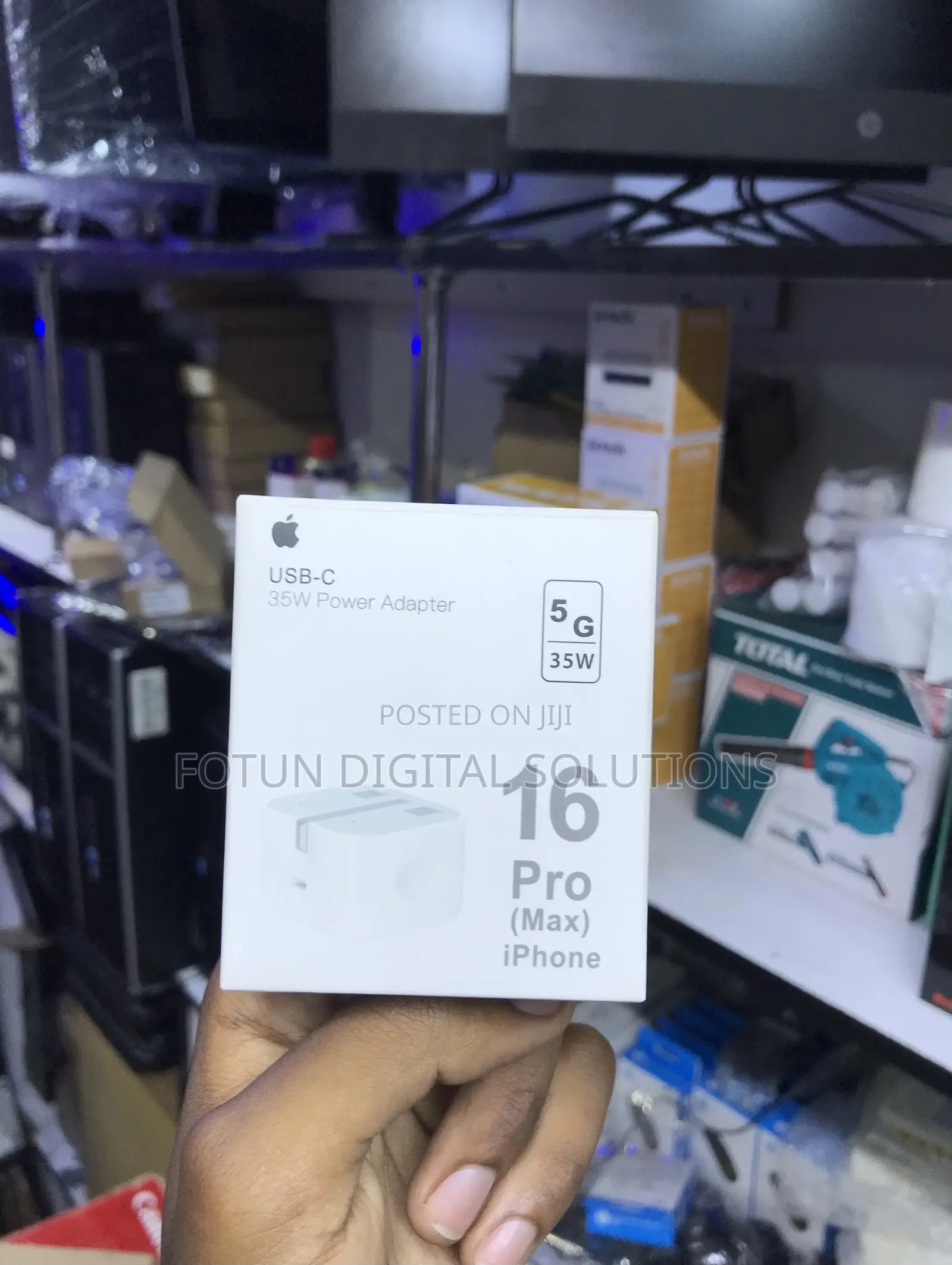 iPhone 16 Pro Max 35w Charger - Essential for Home Travel