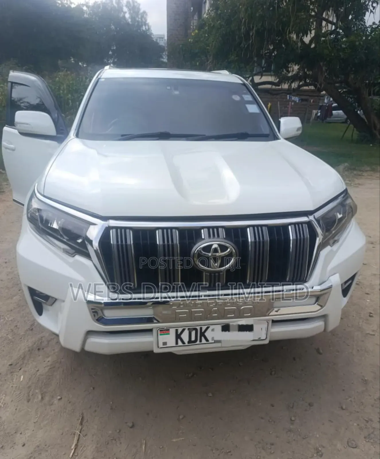 Toyota Land Cruiser Prado 3.0 D-4D (190 Hp) 7 seats 2015 White