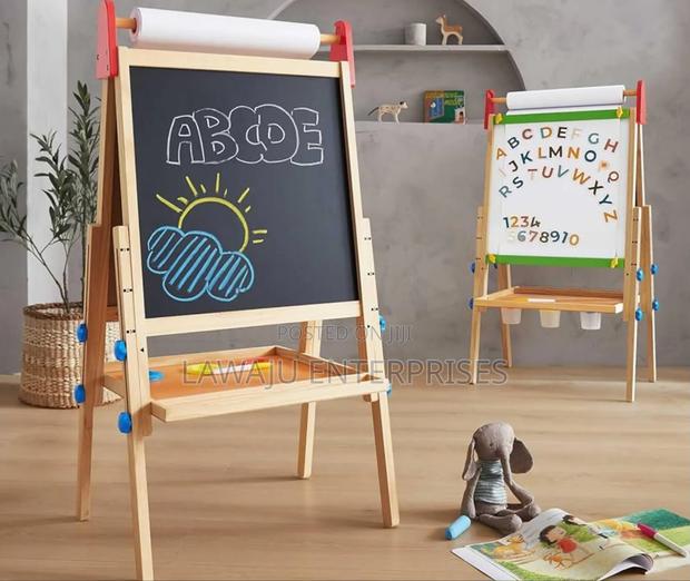 Wooden Chalkboard - main view