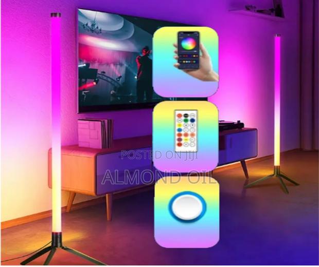 Led RGB Floor 110cm Lighting Corner Lamp With App Bluetooth Christmas - main view