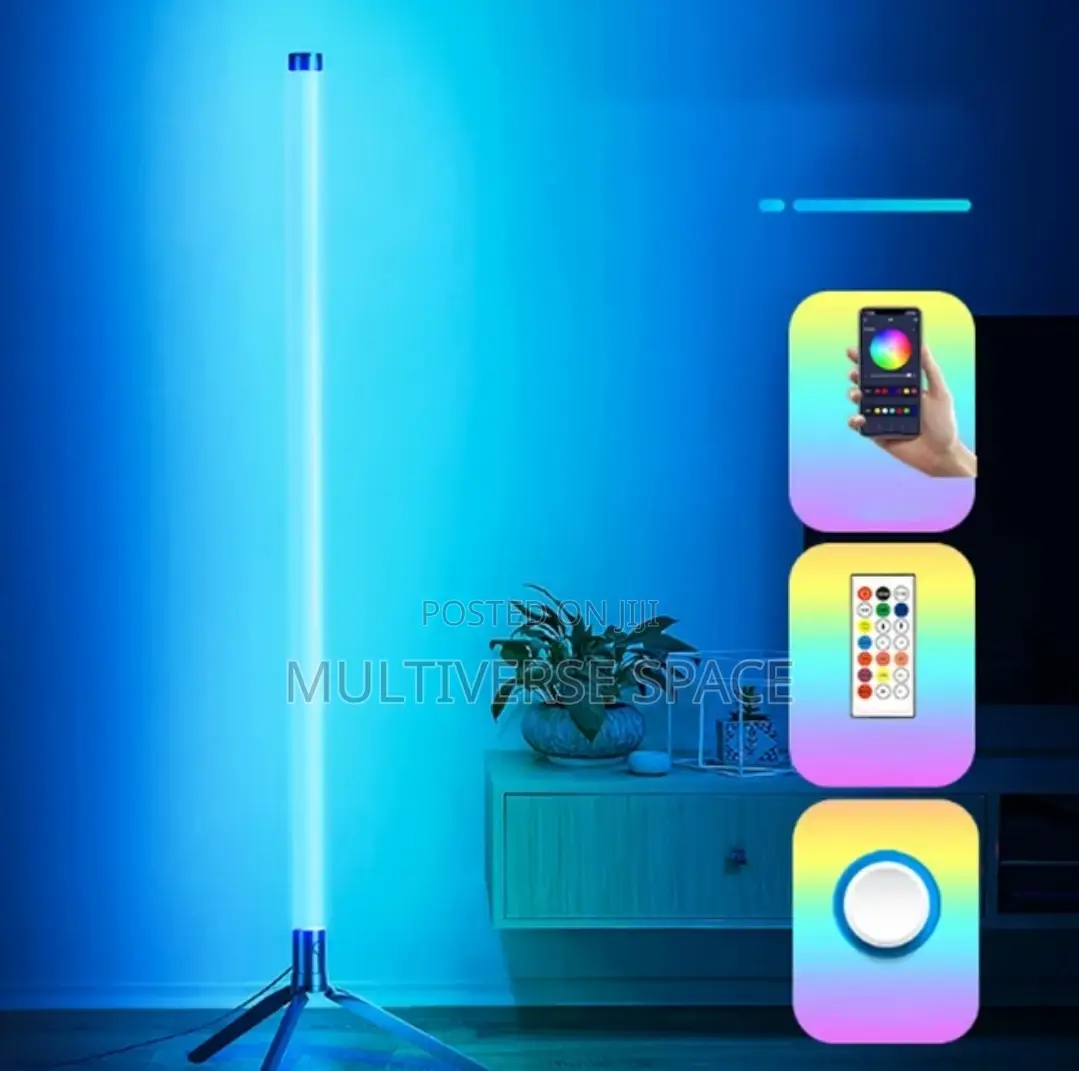 Led RGB Floor 110cm Lighting Corner Lamp With App Bluetooth Christmas