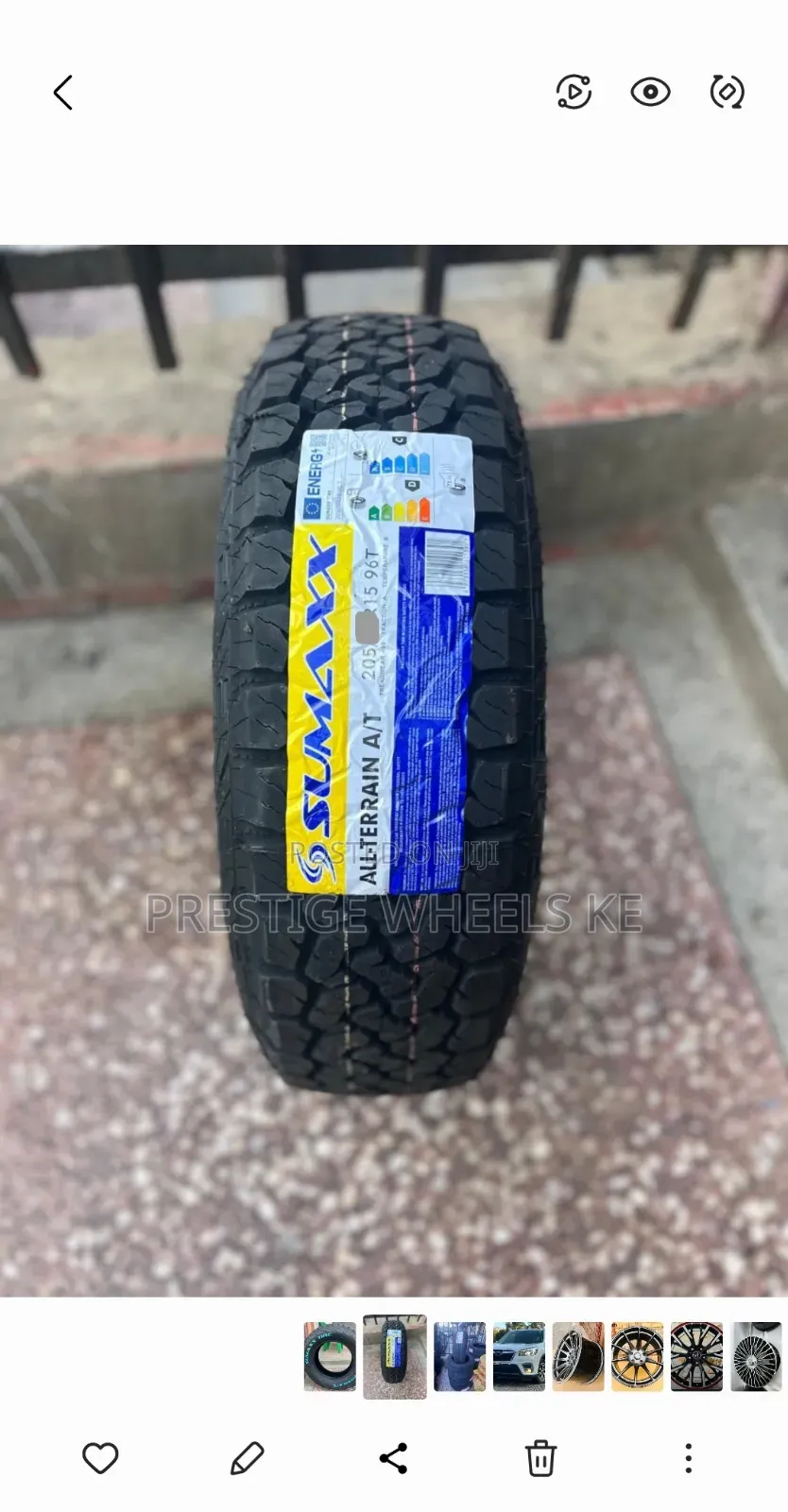 205/65r15 Sumaxx All Terrain Tires