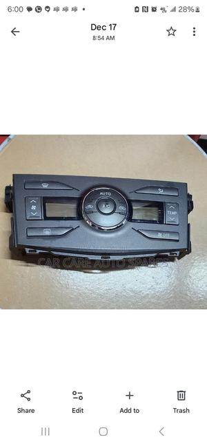 Ac Control Panel Toyota Axio,Fielder, Nze - thumbnail 2