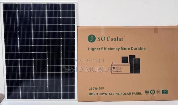 Modern Efficiency Jsot Solar 250w-36v - main view
