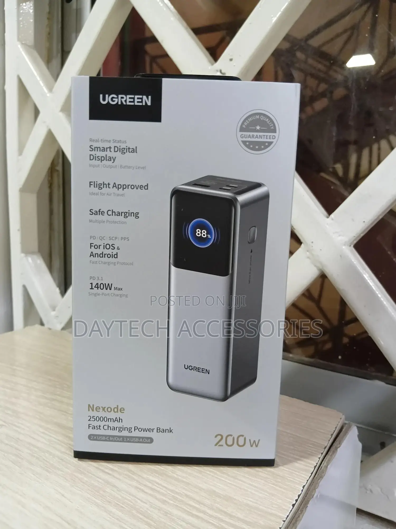This Is the Ugreen Nexode 25000mah 200w Fast Charging Power Bank.