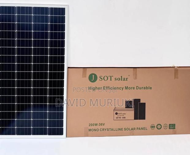 Modern Efficiency Jsot Solar 200w-36v - main view