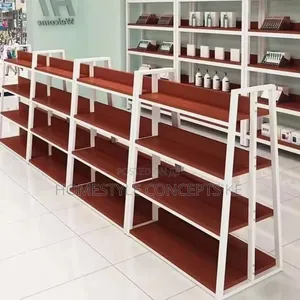 MDF Steel Gypsum Shop Shelves Shelf Lighting Interior Fitting Joinery