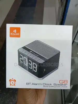 This Is a Kisonli G8 Bluetooth Alarm Clock Speaker.