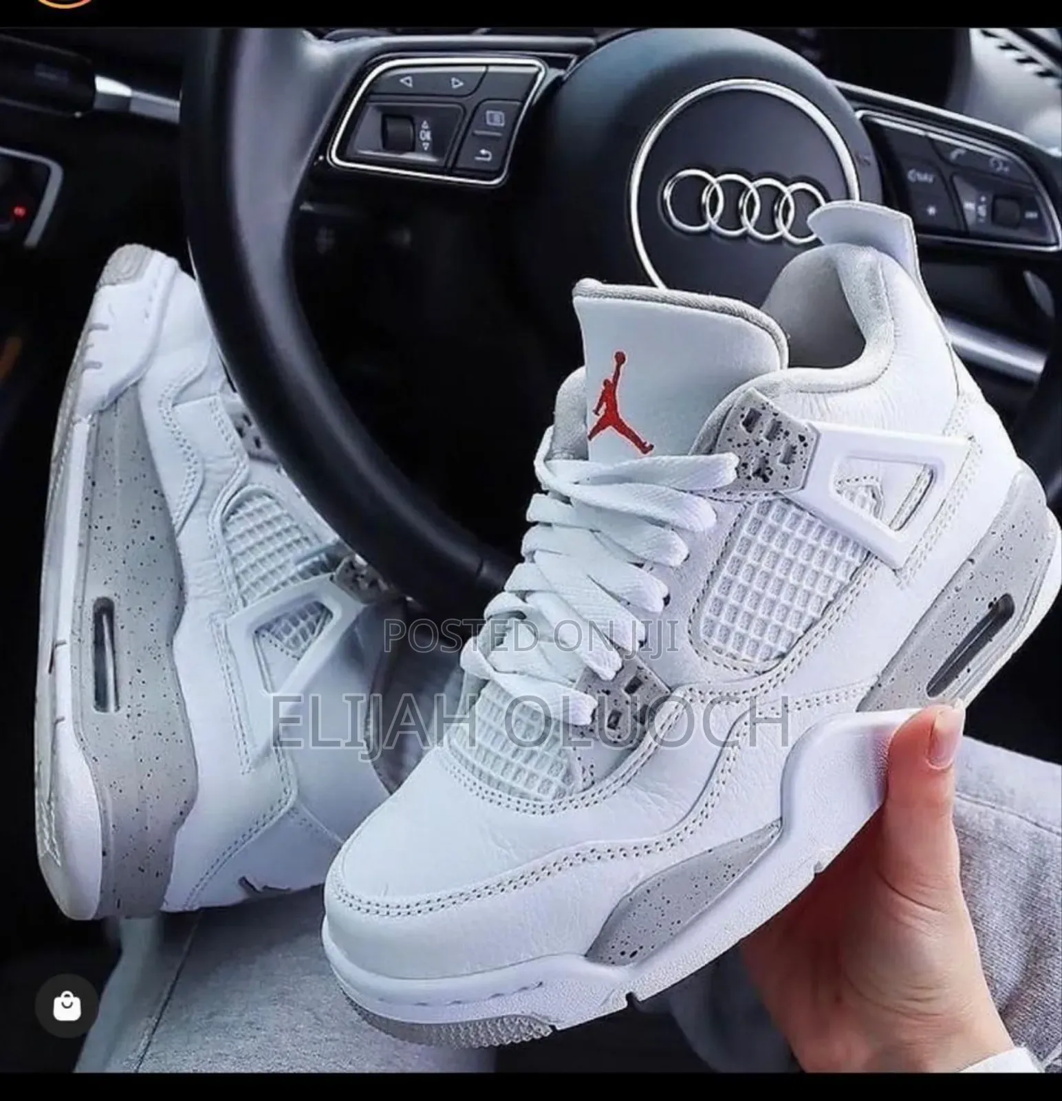 Jordan 4 White Oreo 
Quality Pure. Leather