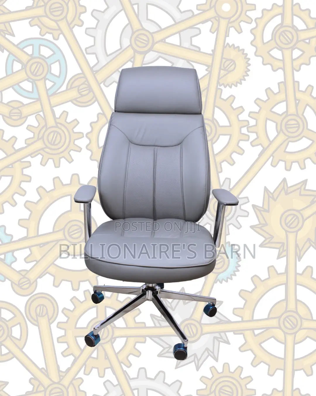 Ergonomic Chair Executive — Leather | Comfort Meets Style