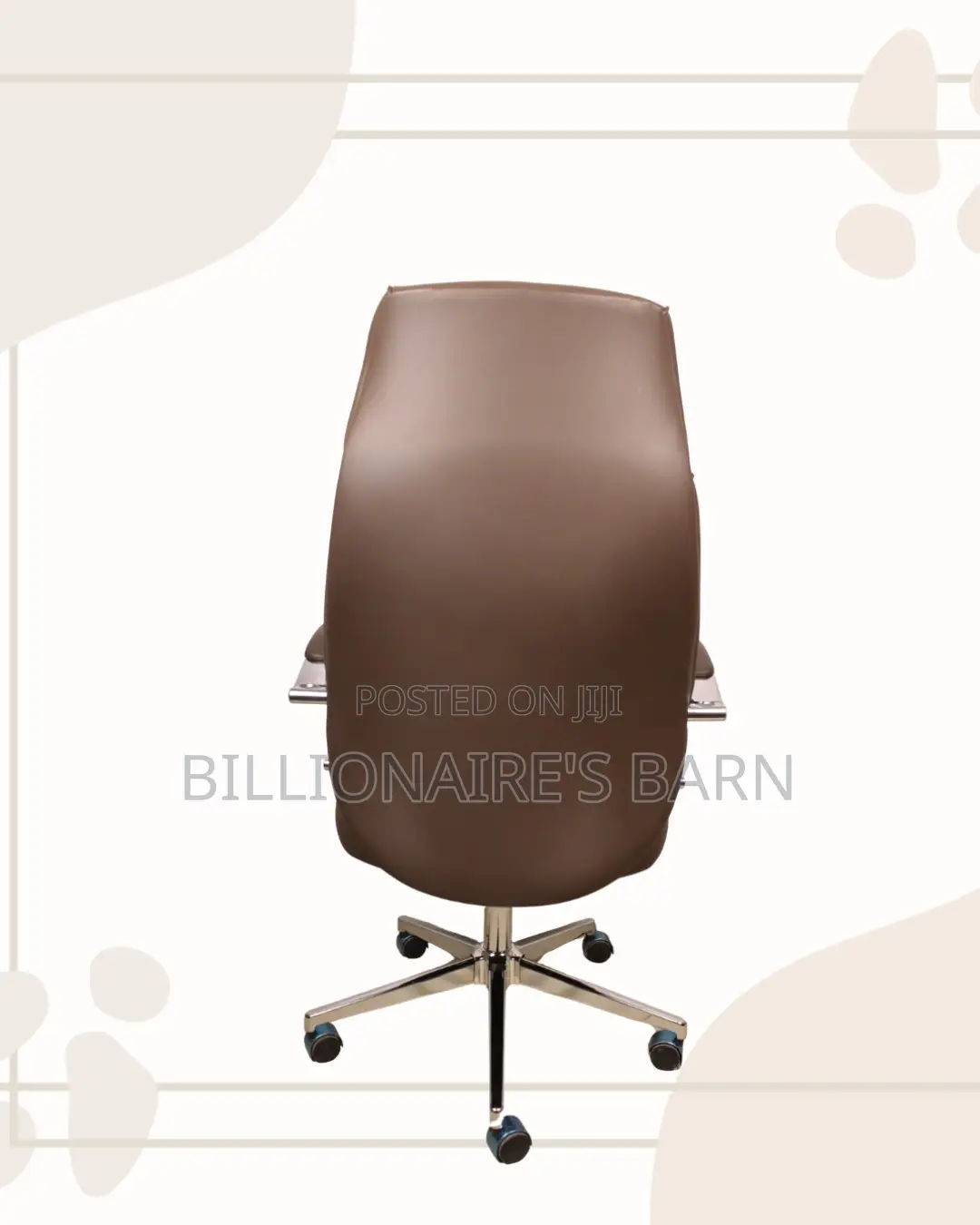 Office Executive Brown Chair Leather | Nairobi Delivery Guaranteed
