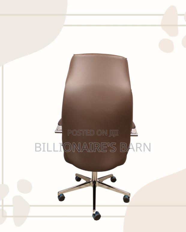 Office Executive Brown Chair Leather | Nairobi Delivery Guaranteed - thumbnail 4