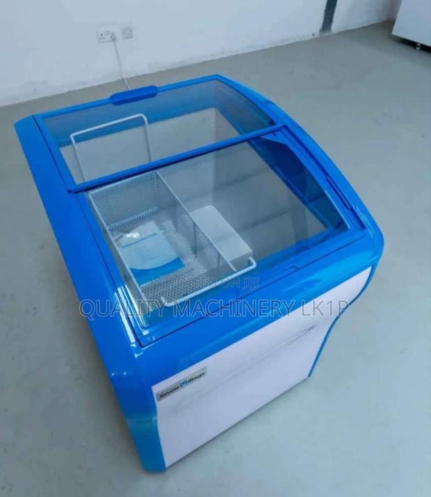 Rated 130litres Ice Cream Display Freezer - main view