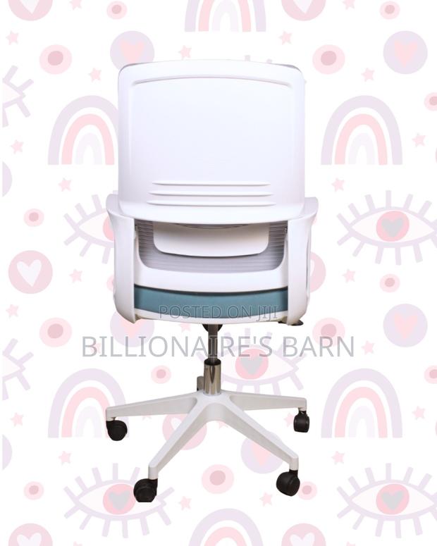 Space-Saving Mesh Chair Mesh White | Best Deal Online - thumbnail 3