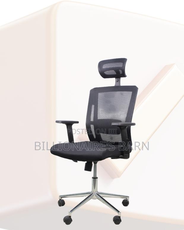Adjustable Mesh Work Chair | Premium Look, Daily Comfort - thumbnail 2