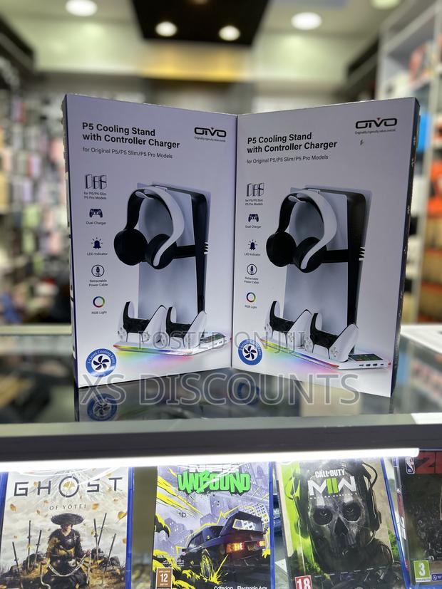 Cooling and Charging Stand for Ps5 - main view