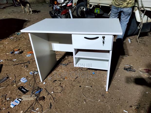 Office Table With Open Drawers