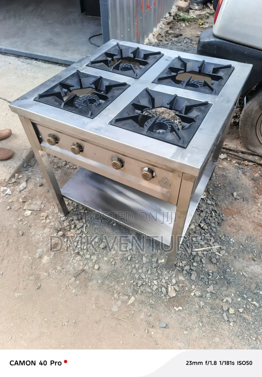Approved Quality Stainless Four Burner Gas Cooker