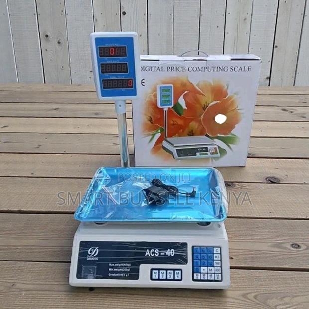Durable High Performance Acs 40 Upto 40kgs Digital Weighing Scale