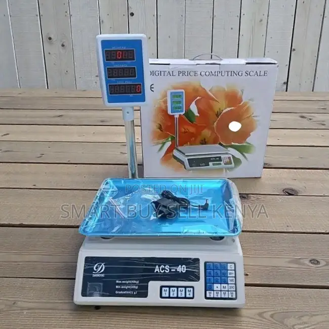 Durable High Performance Acs 40 Upto 40kgs Digital Weighing Scale