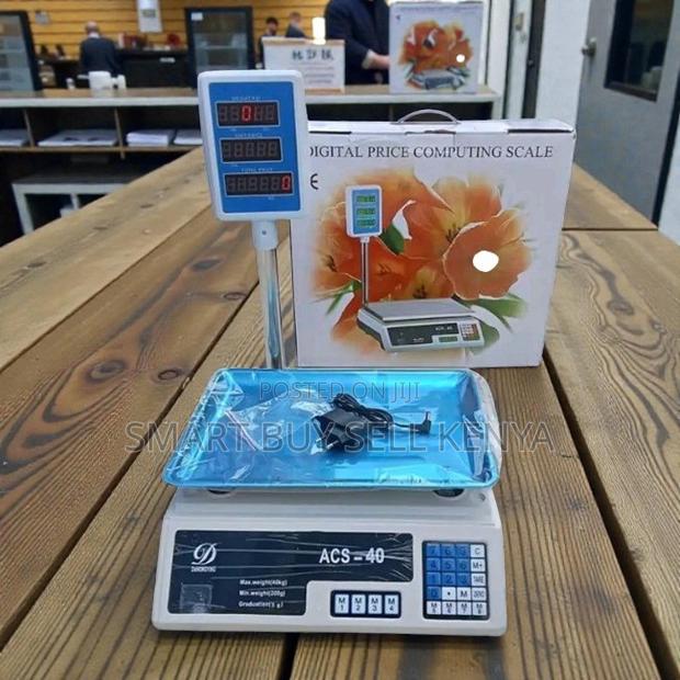 Premium Stable Performance Acs 40 Upto 40kgs Digital Weighing Scale