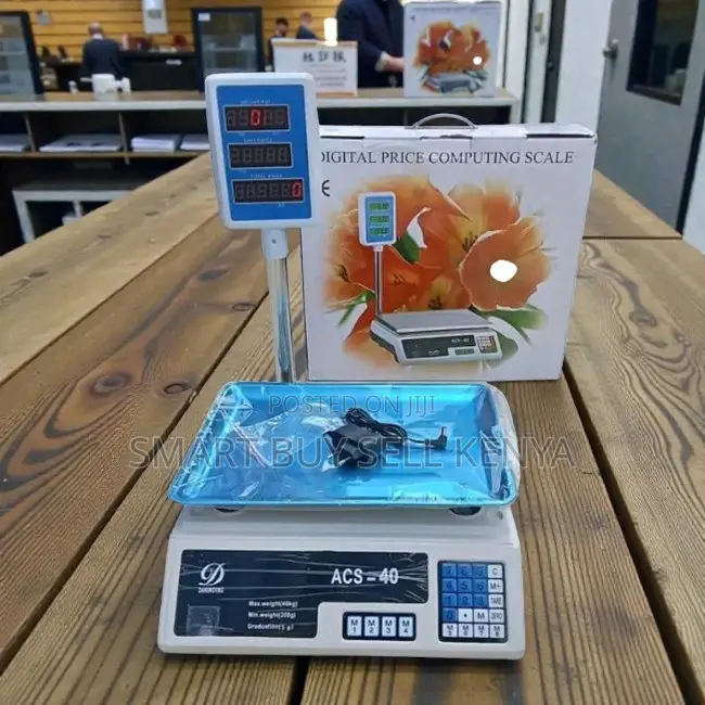 Premium Stable Performance Acs 40 Upto 40kgs Digital Weighing Scale