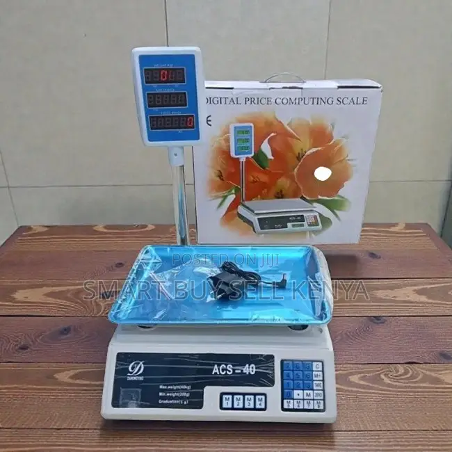 Top Quality Heavy Duty Acs 40 Upto 40kgs Digital Weighing Scale