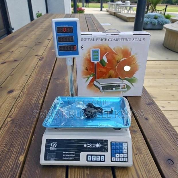 High Durability Performance Acs 40 Upto 40kgs Digital Weighing Scale
