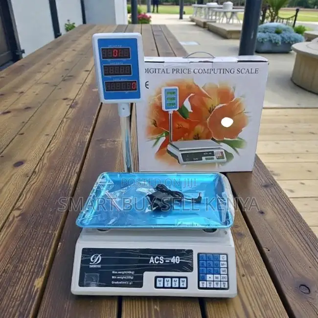 High Durability Performance Acs 40 Upto 40kgs Digital Weighing Scale