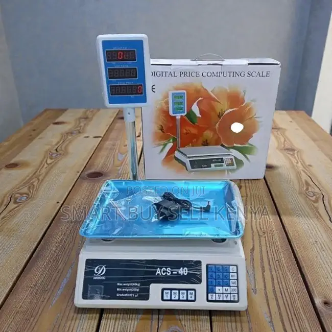 Low Cost Reliable Quality Acs 40 Upto 40kgs Digital Weighing Scale