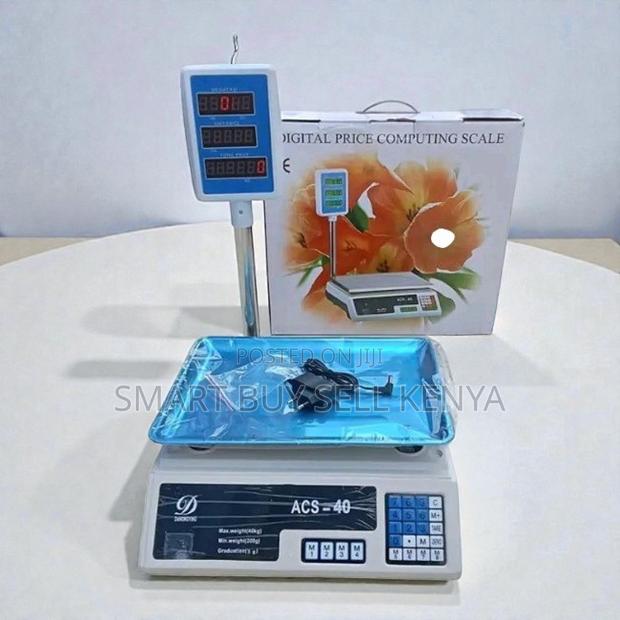 Ultra High Quality Heavy Duty Acs 40 Upto 40kgs Digital Weighing Scale