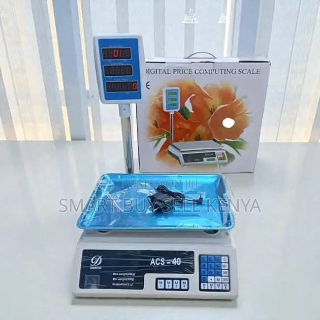 Super Quality Performance Acs 40 Upto 40kgs Digital Weighing Scale