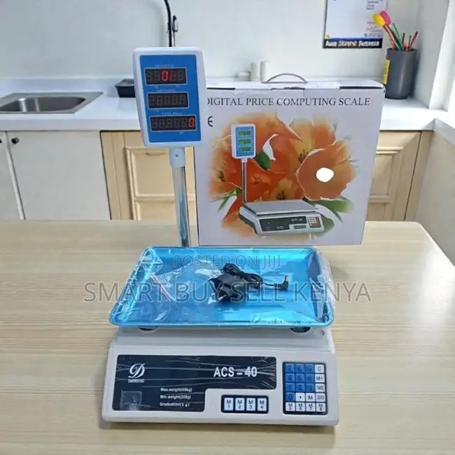 Long Lasting Performance Top Acs 40 Upto 40kgs Digital Weighing Scale