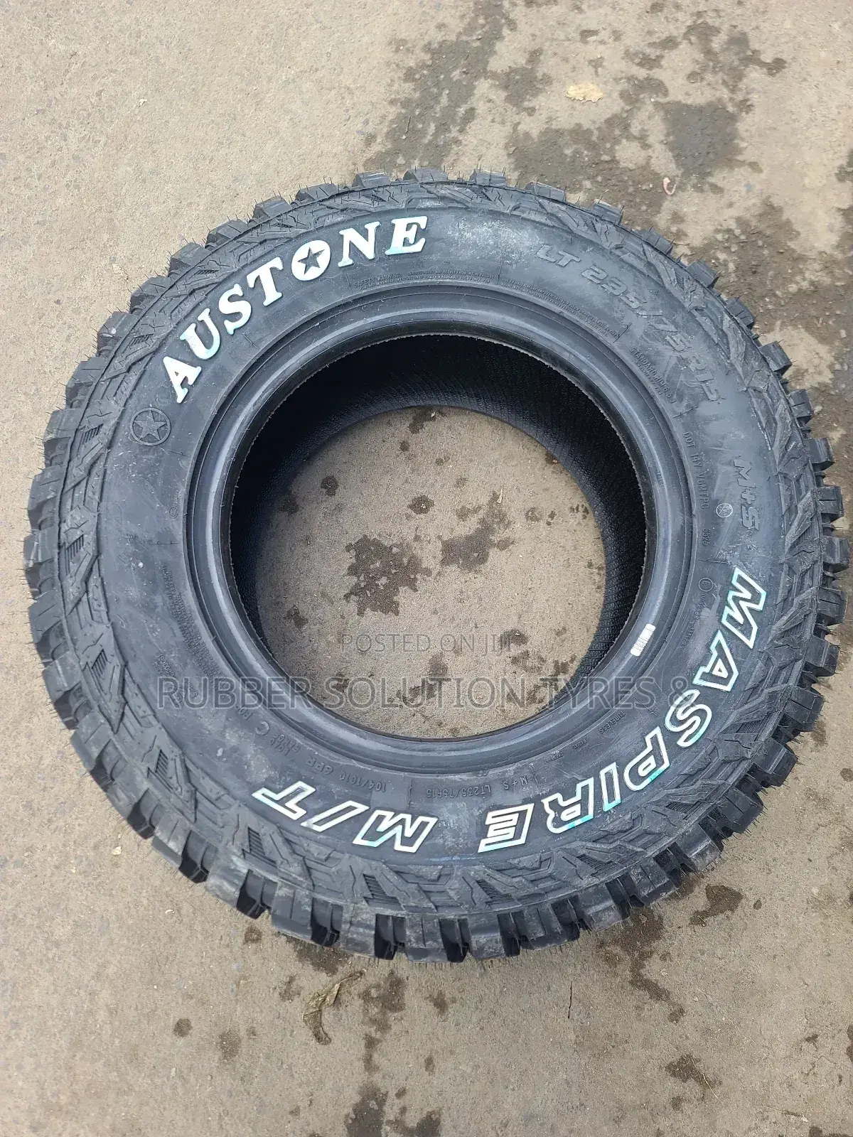 235 /75 R15 Austone Tyres Maspire M/T Mud-Terrain