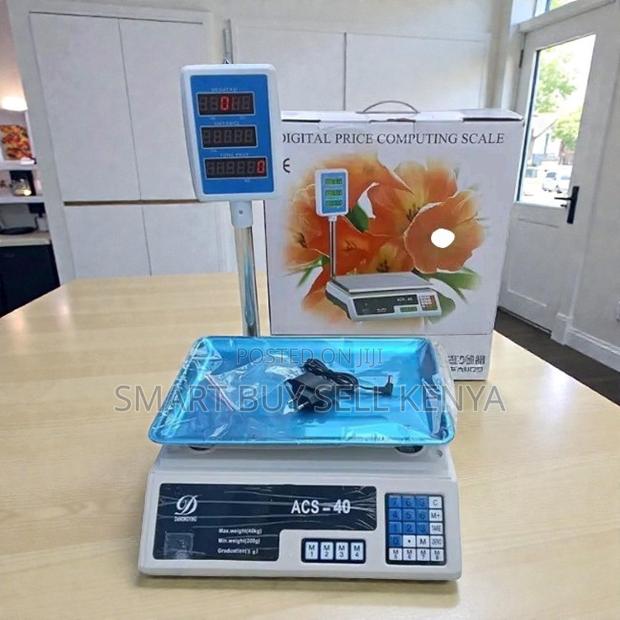 Heavy Duty Acs 40 Upto 40kgs Electronic Digital Weighing Scale