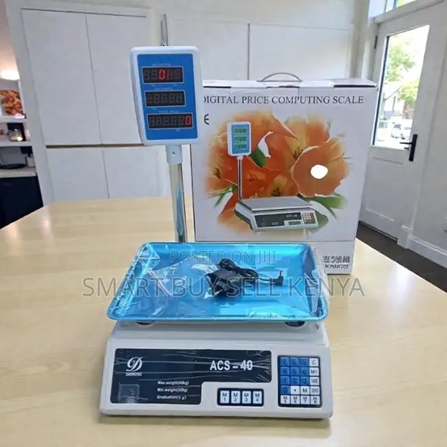 Heavy Duty Acs 40 Upto 40kgs Electronic Digital Weighing Scale
