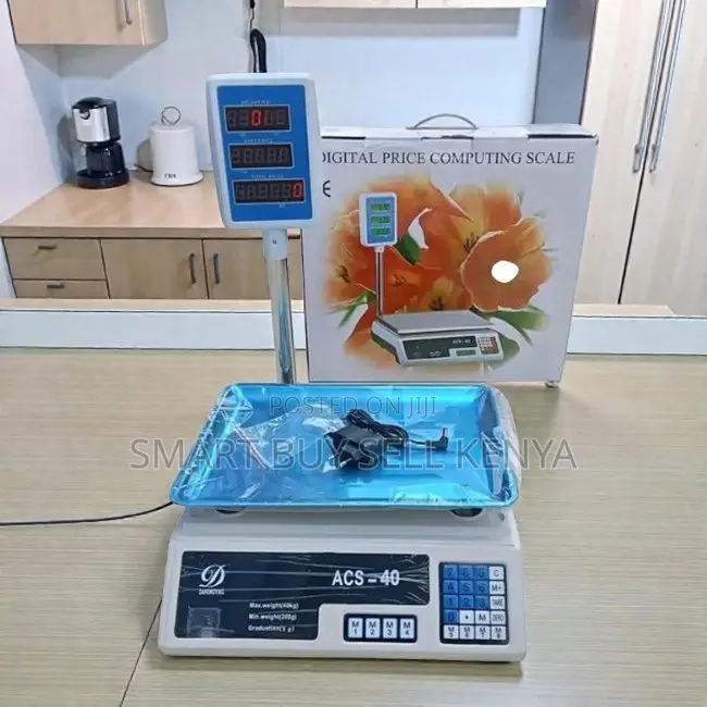 Low Cost Acs 40 Upto 40kgs Computerized Weight Digital Weighing Scale