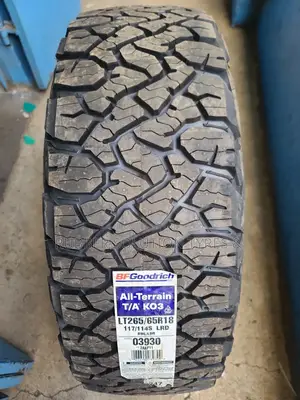 265 /65 R18 Bf Goodrich Tyres a/Tk03 All-Terrain