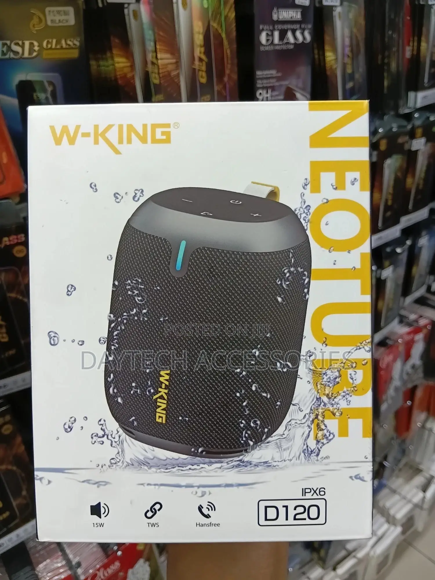 This Is a W-King D120 Portable Bluetooth Speaker.