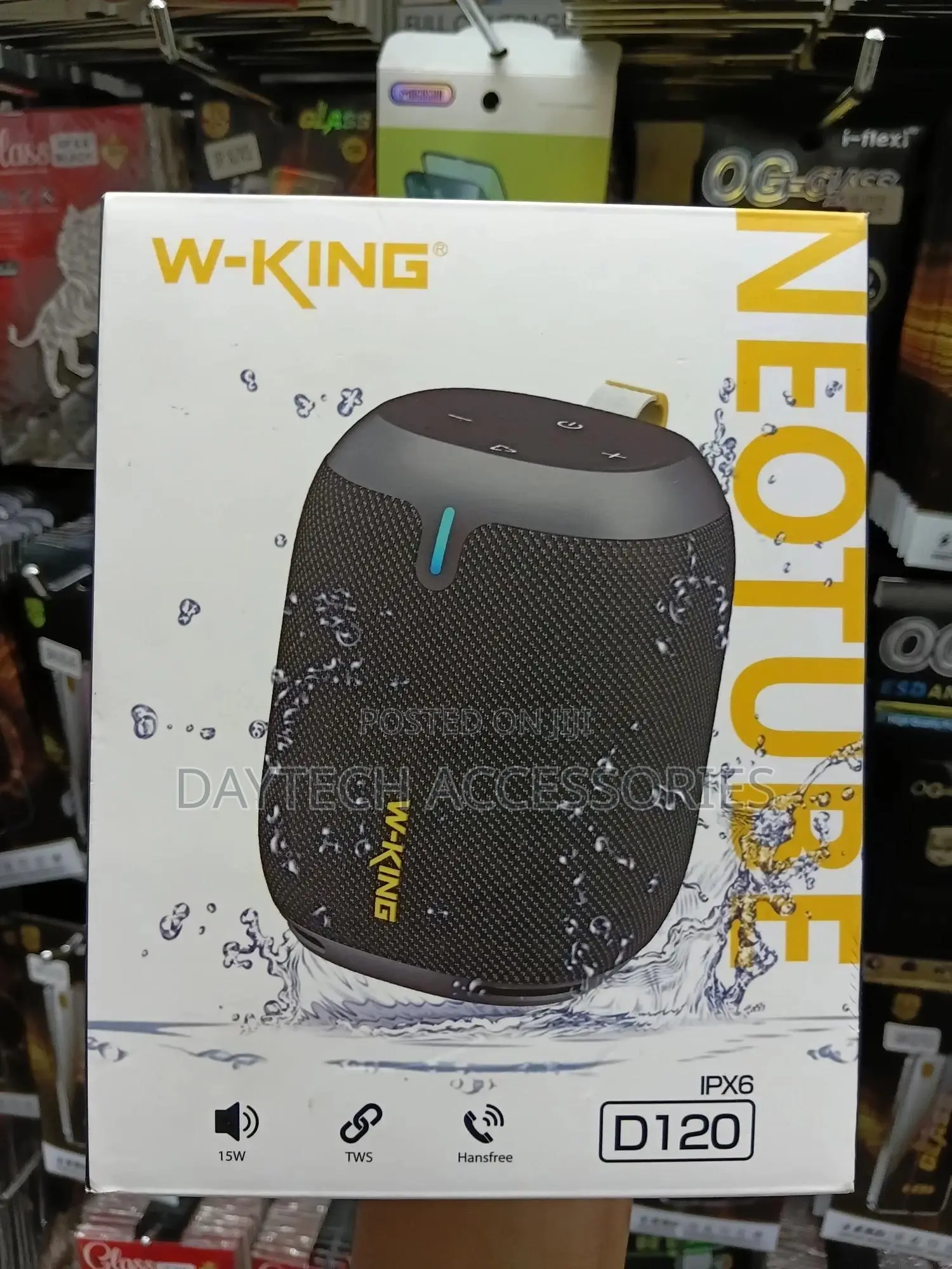 W-King D120 True Wireless Bluetooth Speaker With Powerful Heavy Bass.