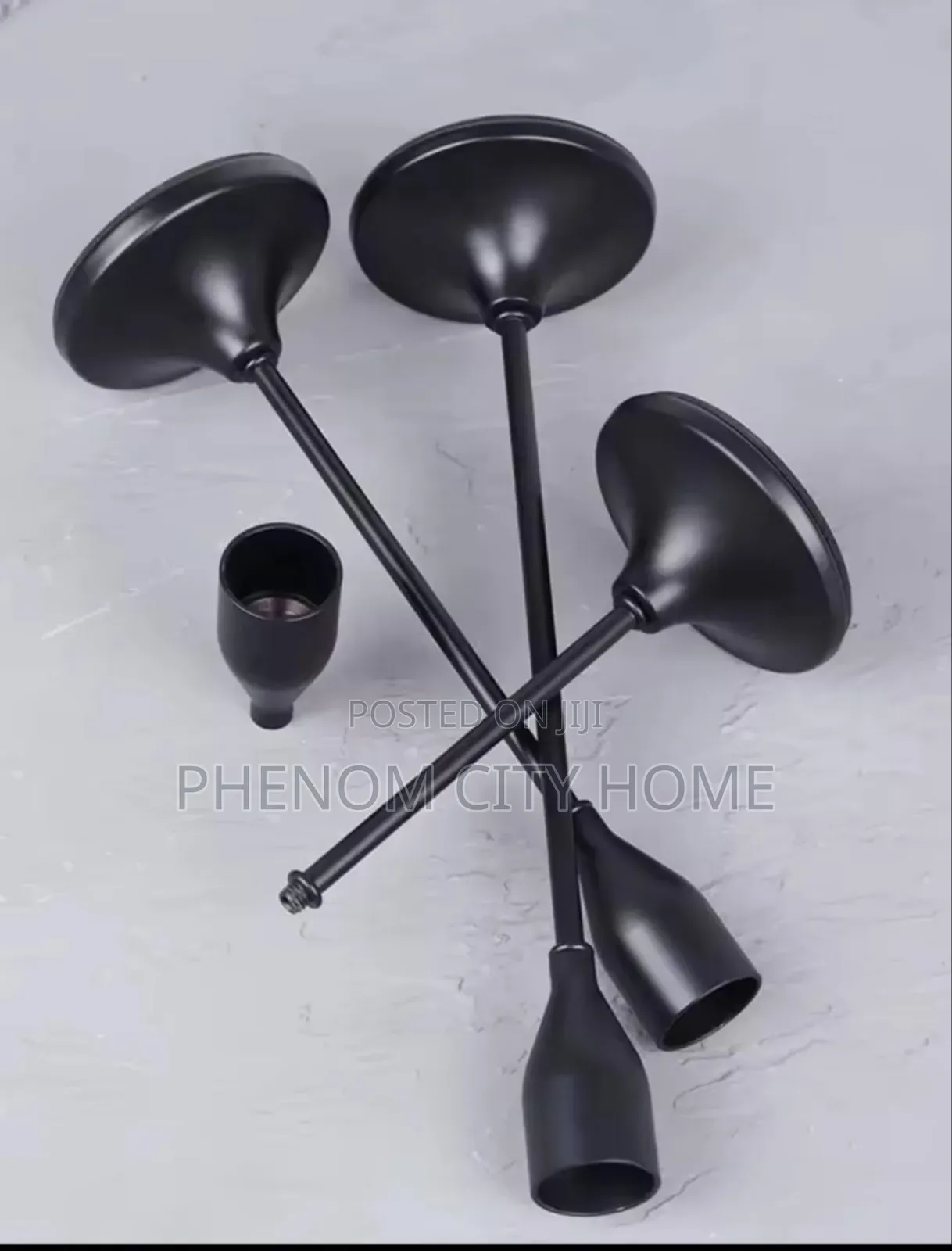 Classic 3 in 1 Metallic Candle Holder