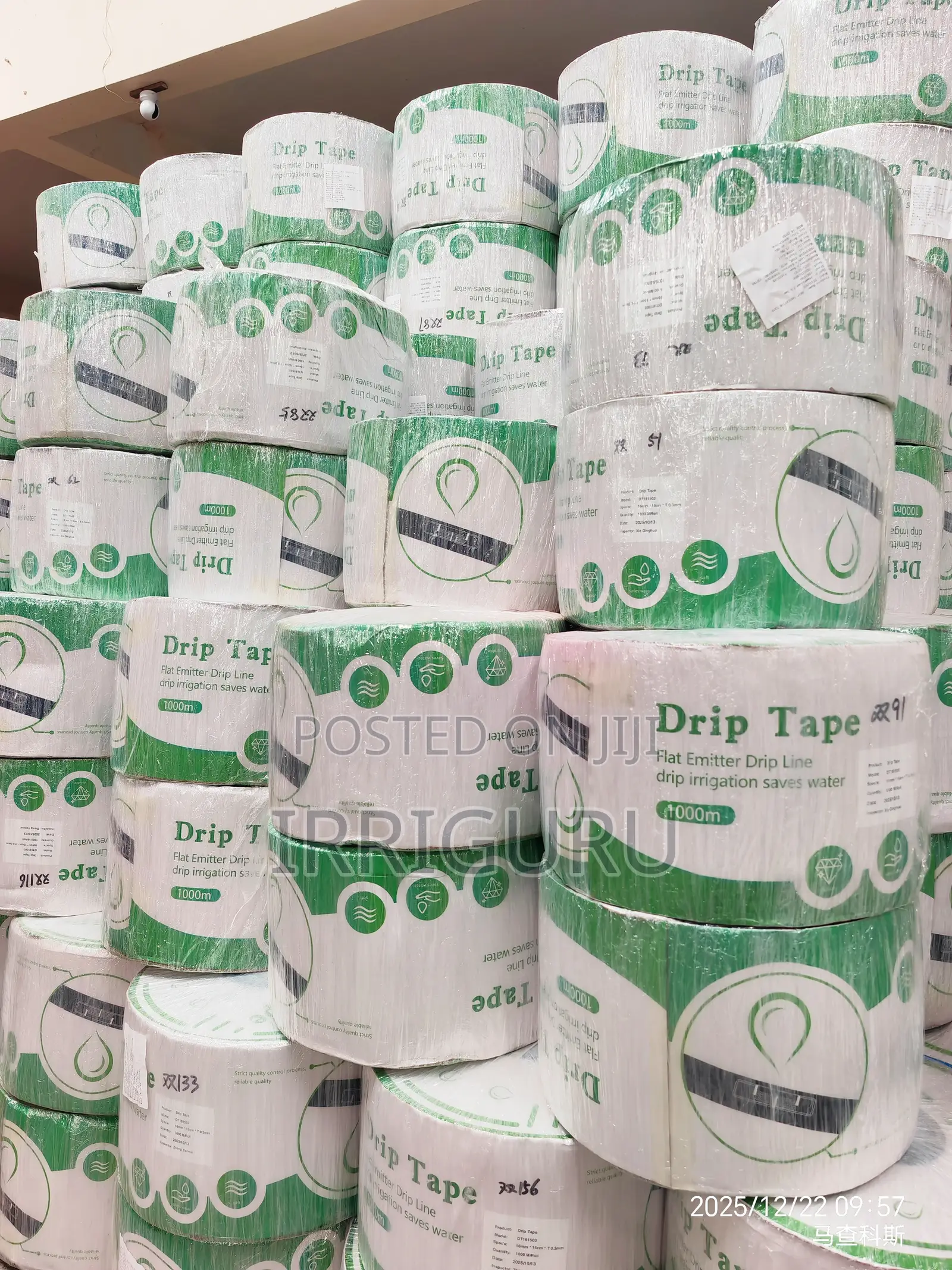 A Large Number of Spot 16mm Drip Irrigation Tape.