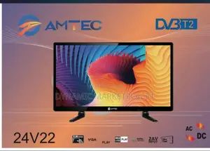 Amtec 24 Inches 24v22 Digital Tv Television Inbuilt Decoder Ac/Dc