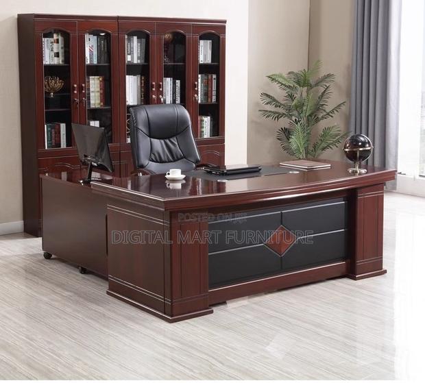 1600mm Mahogany Vintage Desk - main view
