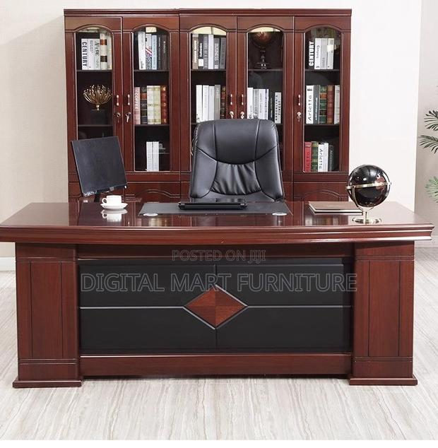1600mm Mahogany Vintage Desk - thumbnail 7
