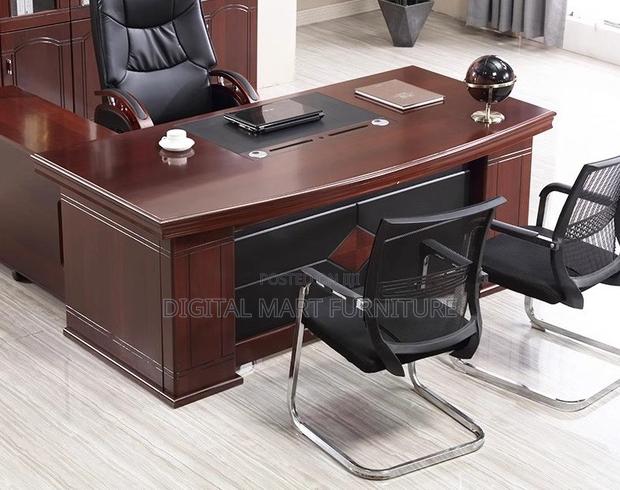 1600mm Mahogany Vintage Desk - thumbnail 9