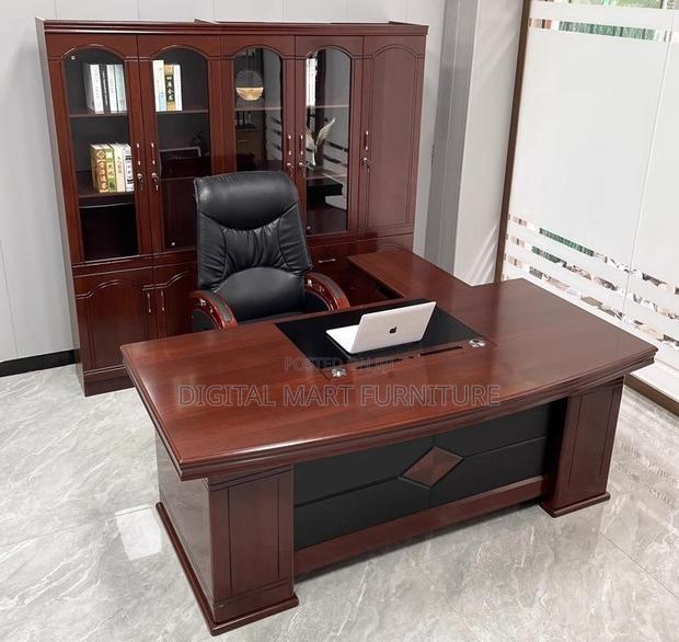 1600mm Mahogany Vintage Desk - thumbnail 8